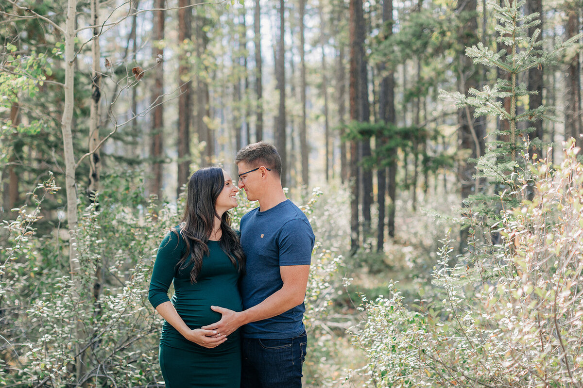 Madison & Travis - Canmore Maternity Session_086_websize