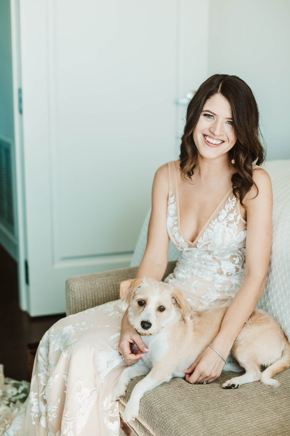 bride-with-dog