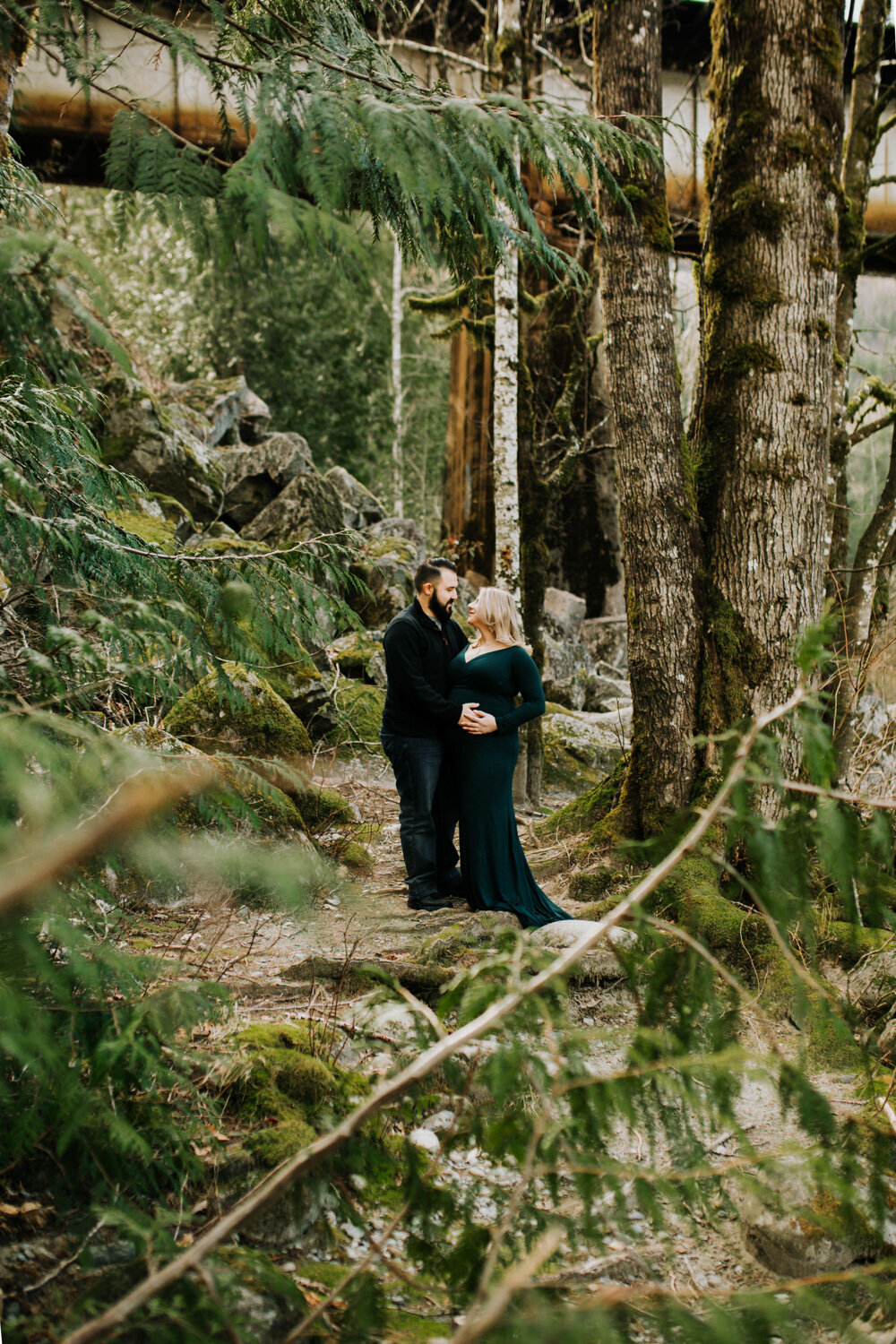 McCall Idaho Wilderness Maternity Session-8