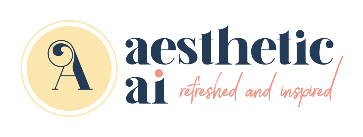 Aesthetic AI Logo