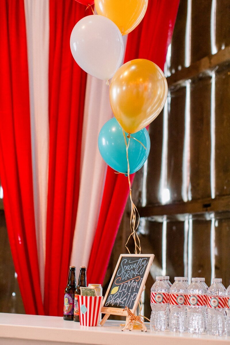 Circus Themed 1st Birthday Indianapolis Party Planner_0073