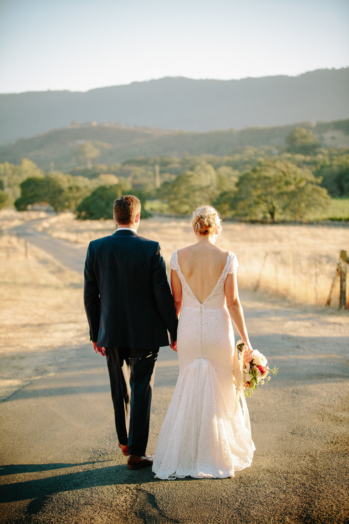 Outdoor wedding at Beltane Ranch in Sonoma.