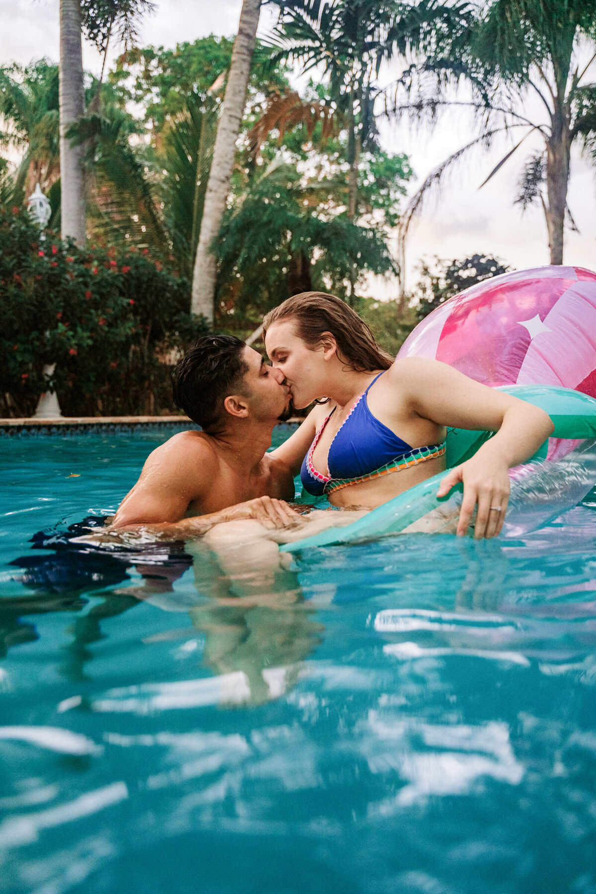 Cute-Backyard-Pool-Engagement-Photos-Davie-Southwest-Ranches-South-Florida-Florida-Wedding-Photographer-Ashleigh-Ahern-Photography