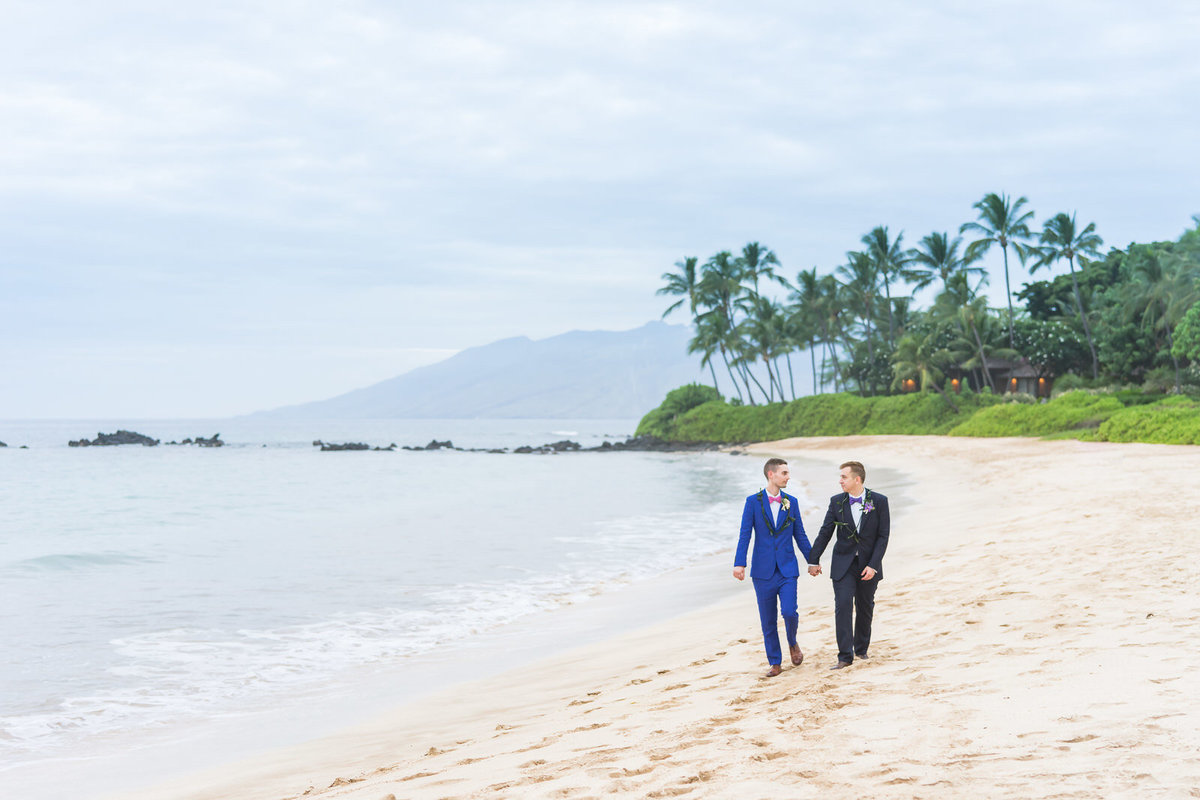Same Sex Wedding photographers Maui