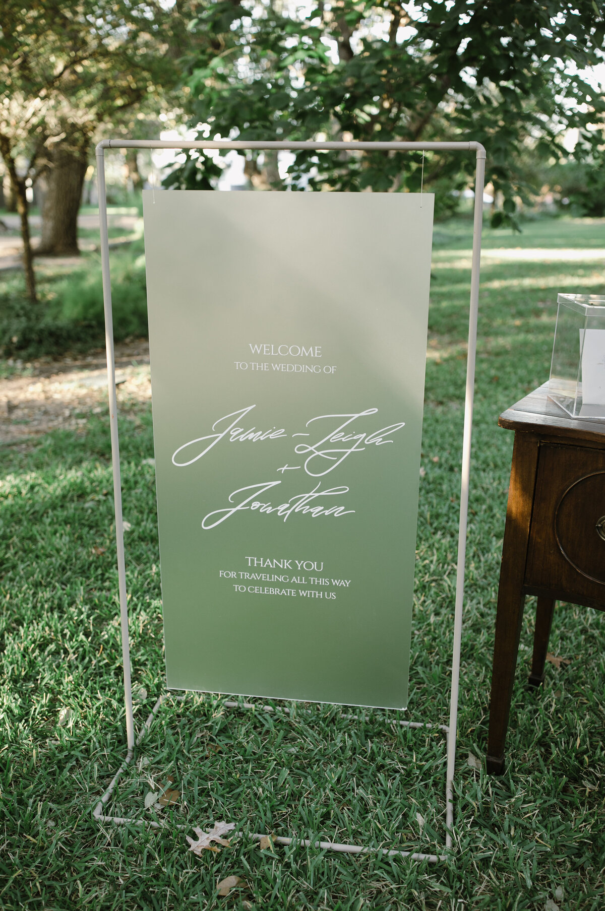 LBV Design House Wedding Design Planning Day-Of Signage Paper Goods Shoppable Accessories Wedding Day Austin, Texas beyond Valerie Strenk Lettered by Valerie Hand Lettering4