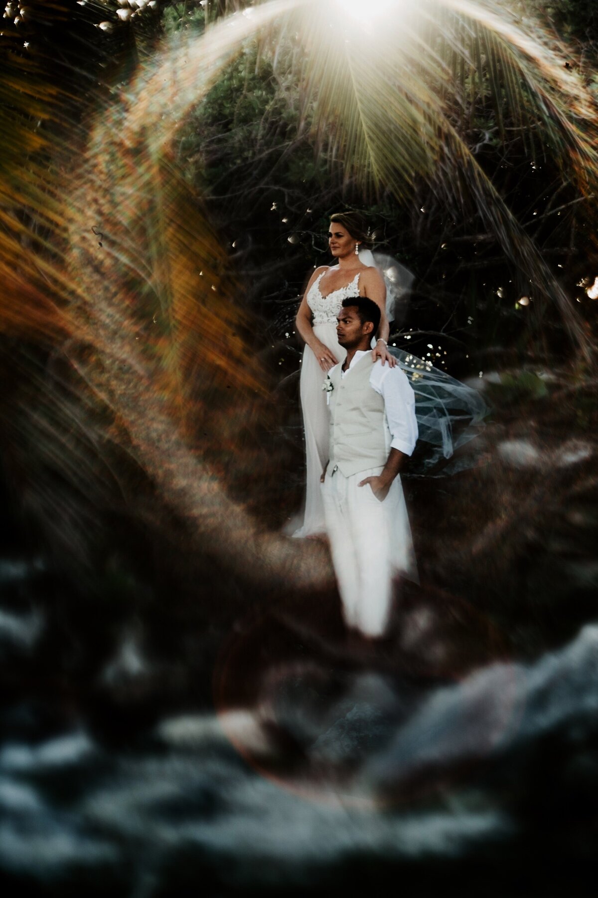Mexico fineart destination wedding at playa del carmen_photographed by selene adores