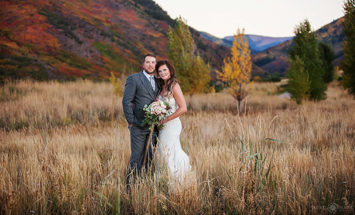 Frost Creek Eagle Colorado Fall Wedding Photography