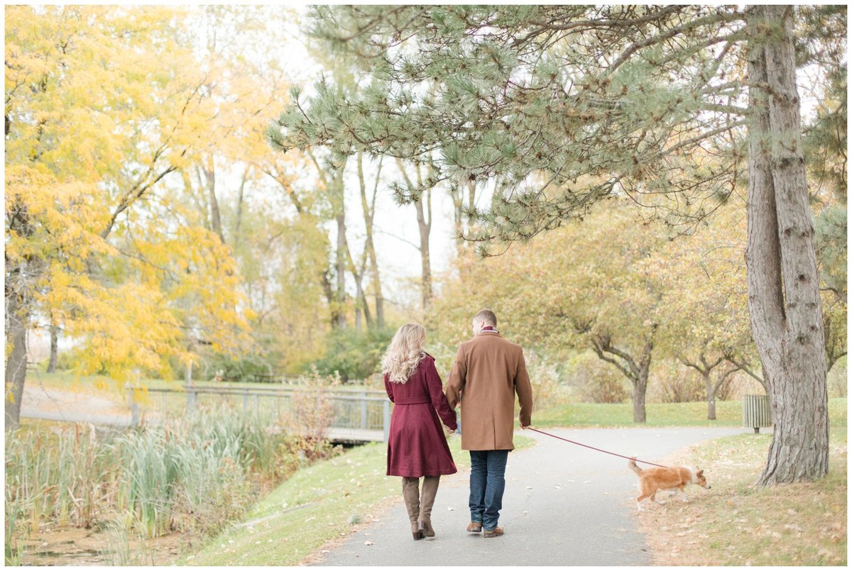 Light-and-Airy-Ottawa-Wedding-Photographer-Andrew-Haydon-Park-Fall-Engagement-with-puppy
