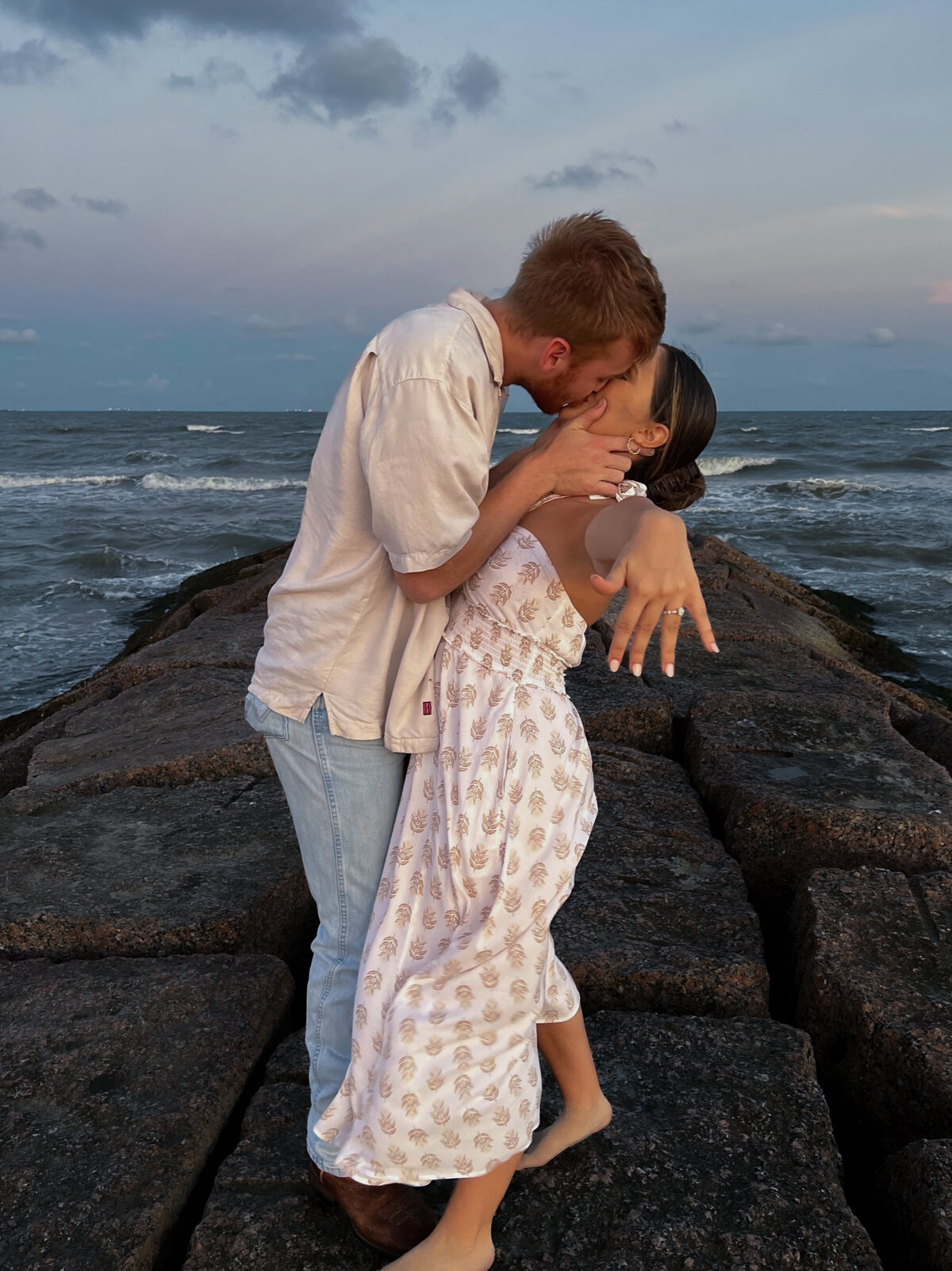 Galvestion Beach Engagement Houston Texas Noah Garcia-3