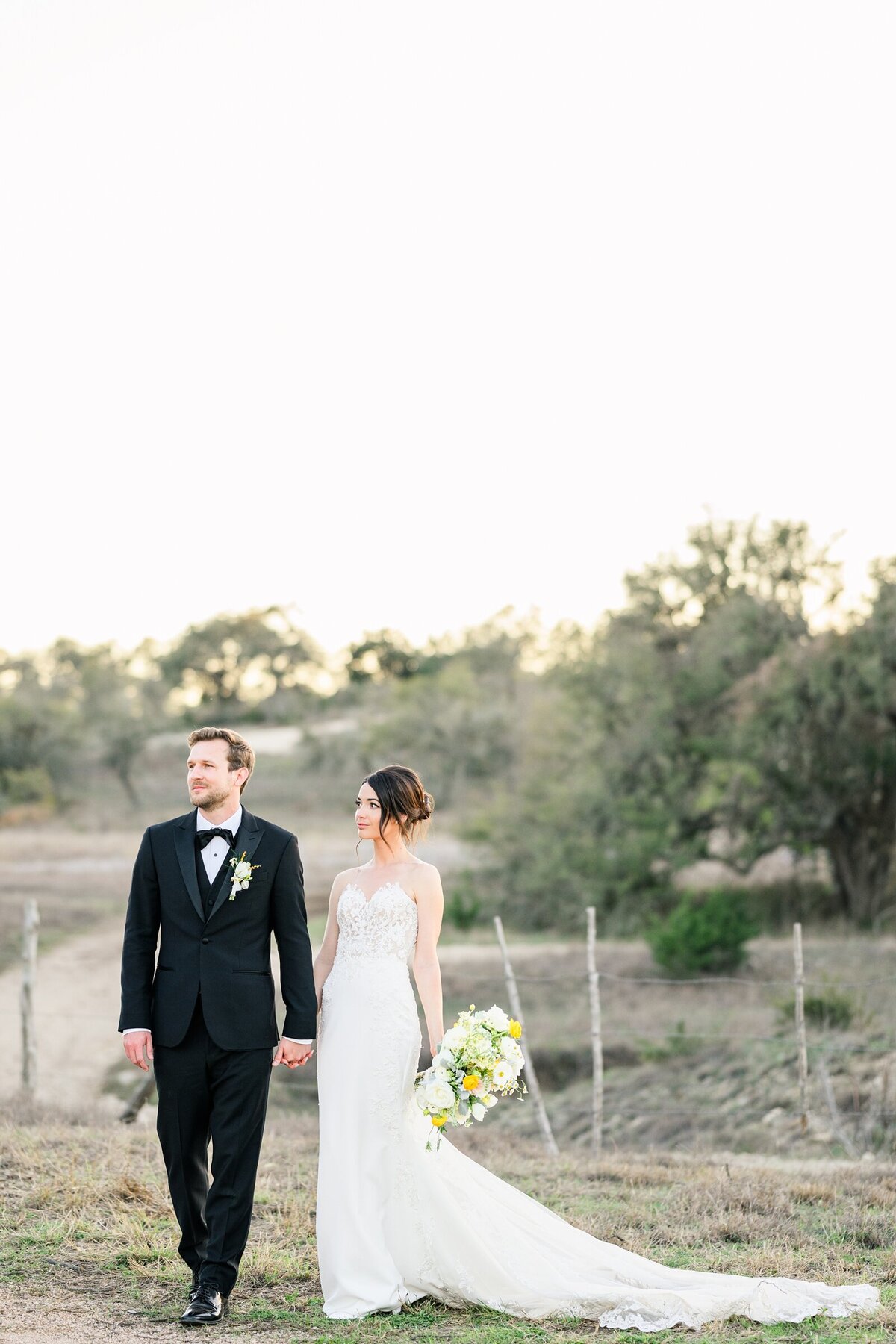 Buttercup Yellow Wedding at Pecan Springs Ranch in Austin Texas-60