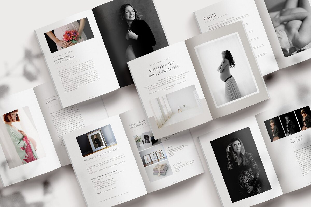 Altea Magazine Scene Creator open A4 Hoch mit Bildern copy