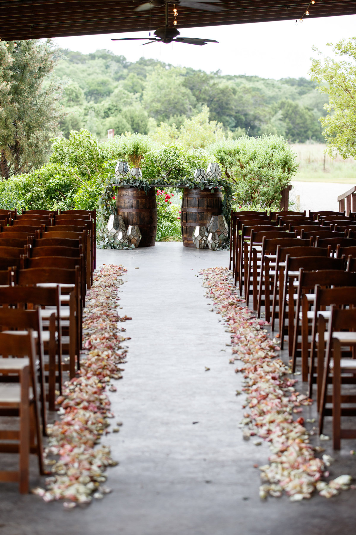 Austin wedding photographer pecan springs ranch wedding photographer patio ceremony