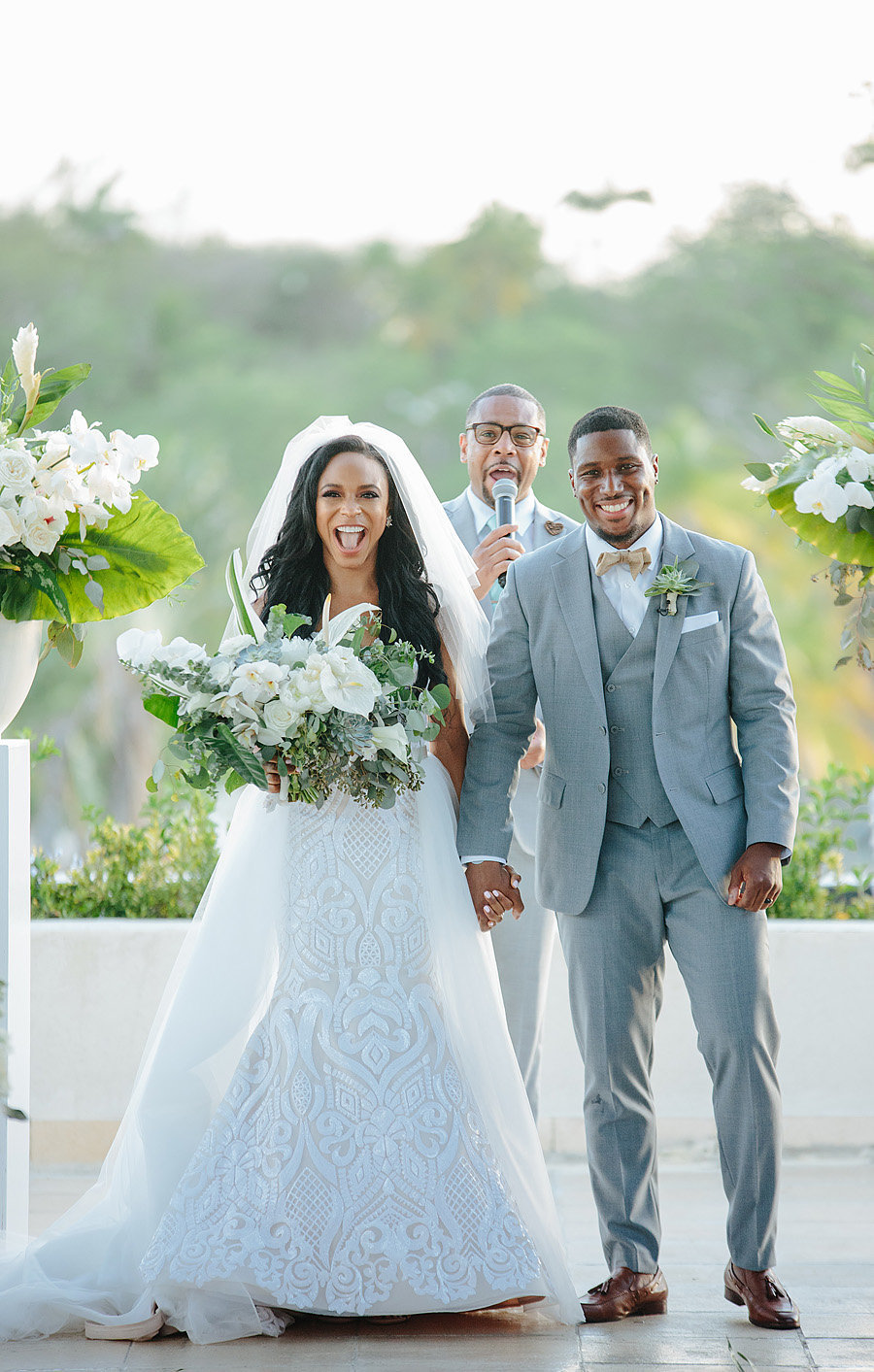 royalton wedding, wedding ceremony in st lucia