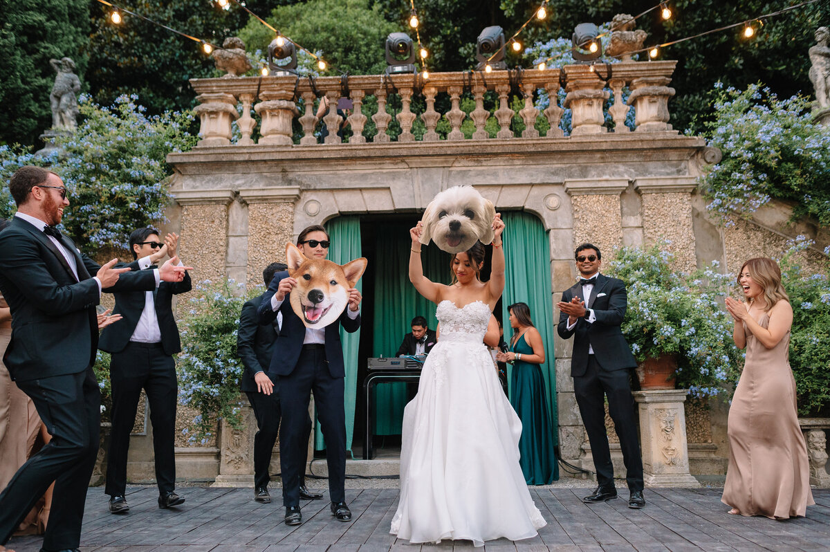 Chinese destination wedding in italy