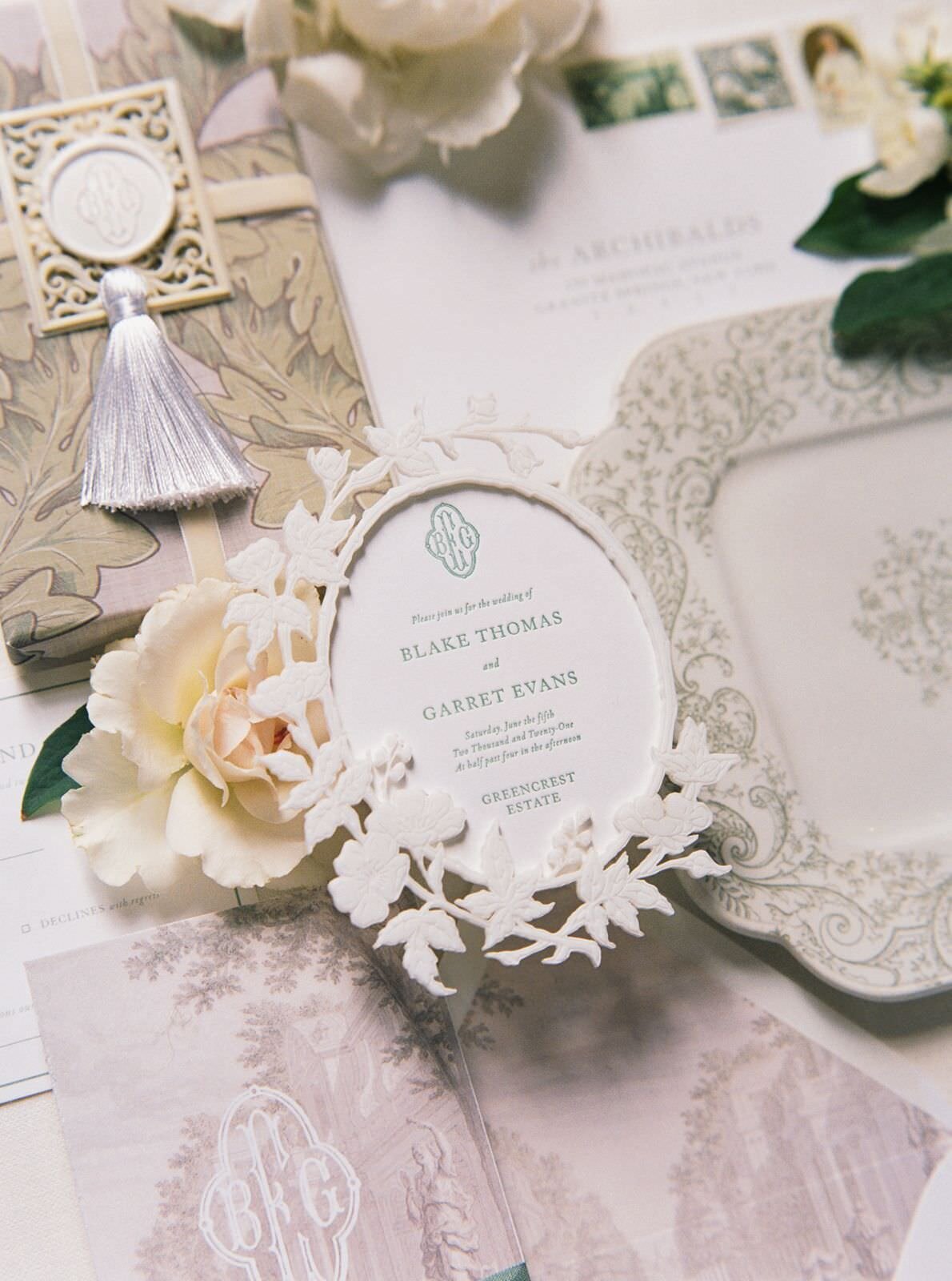 invitation-suite-greencrest-manor-wedding-Chicago-film-wedding-photographer-sarah-sunstrom-photography