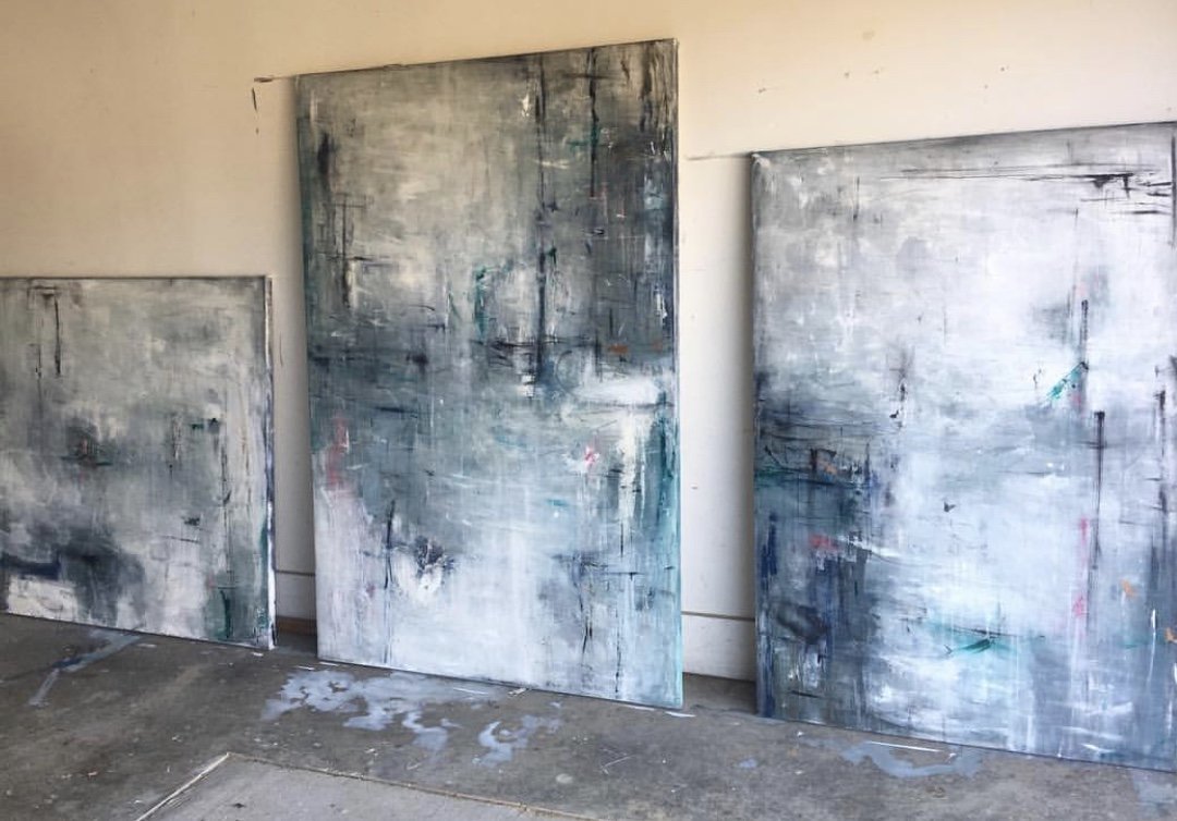 Rachel Payne abstract canvas