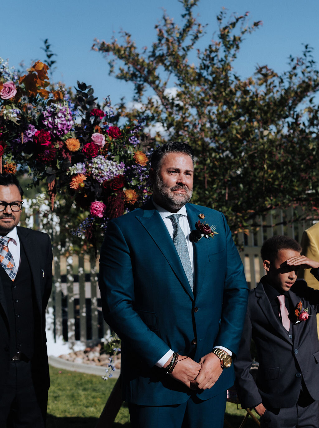 violet-arden-floral-groom-reaction-wedding