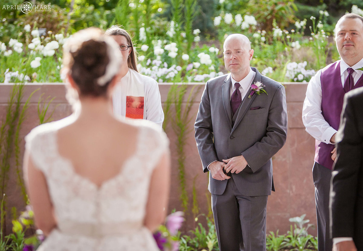 Emotional Colorado Wedding Photography at Denver Botanic Gardens