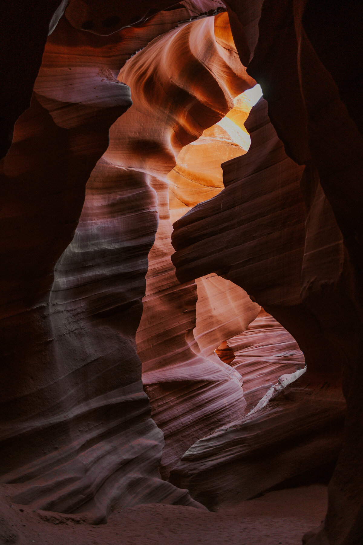 waves in antelope canyon