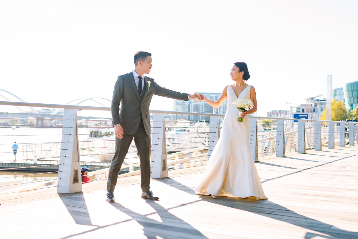 navy yard waterfront wedding