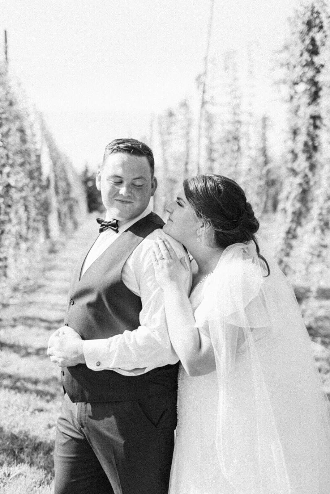 groom-and-bride-in-orchard