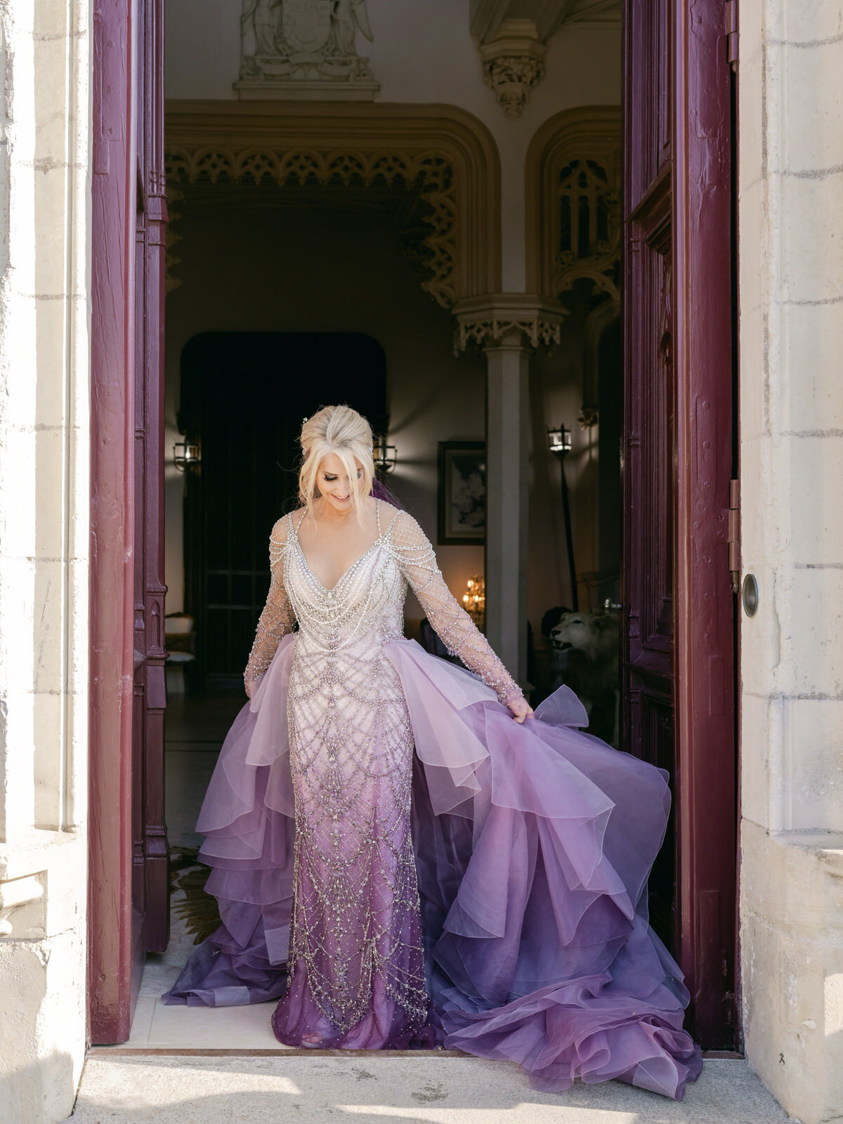Marchesa wedding gown - Serenity Photography - 27
