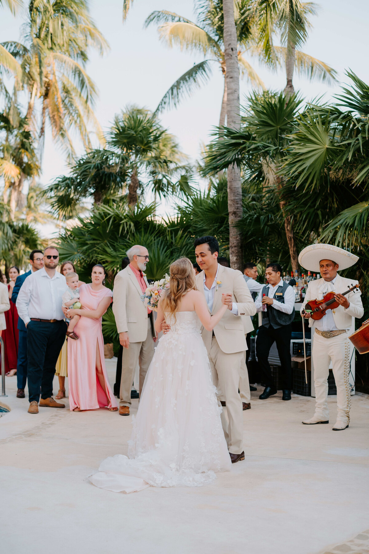 Dreams Riveria Maya Wedding - Bruich Wedding - COCKTAIL PARTY - Kyrsten Ashlay Photography-9-Edit