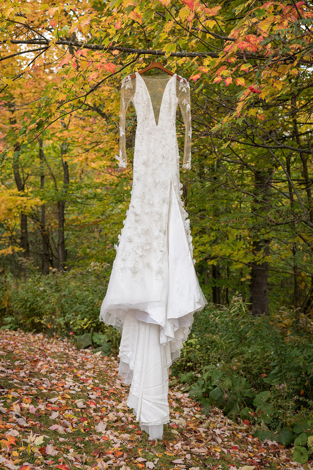 wedding-dress-display-vermont-long-sleeve