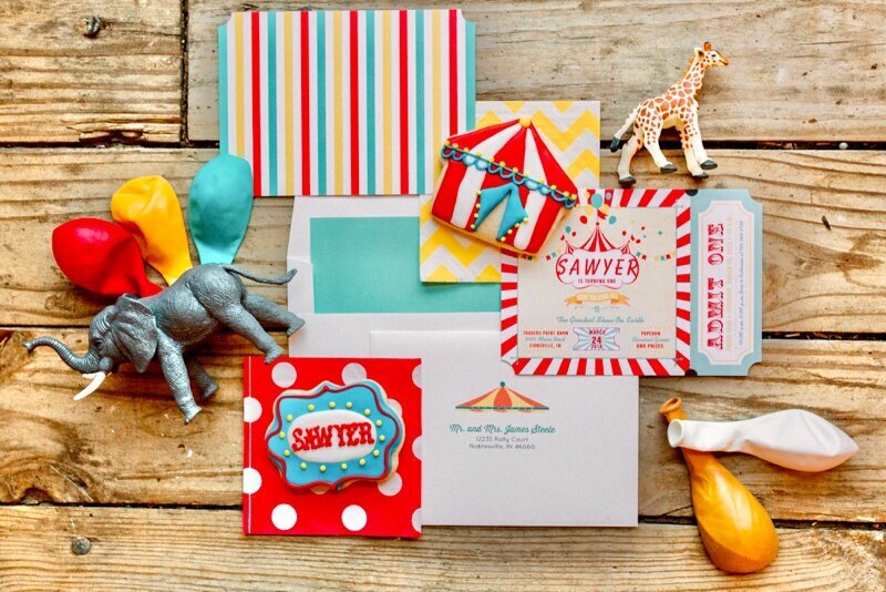 Circus Themed 1st Birthday Indianapolis Party Planner_0013