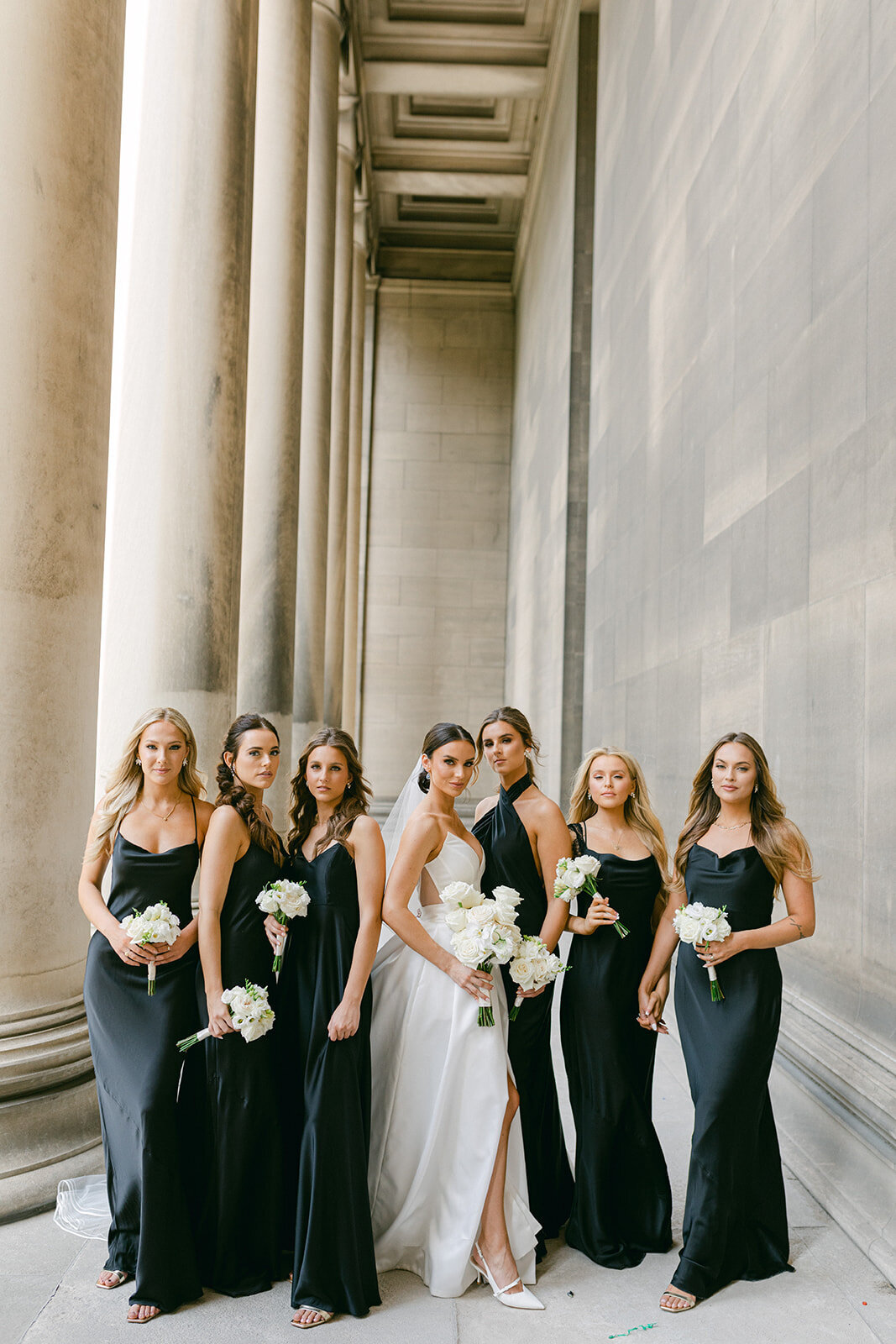 Elegant wedding ceremony at the Carnegie Museum of Natural History in Pittsburgh