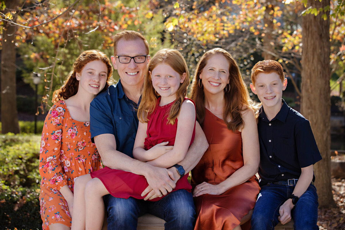 Charlotte Family Portraits Perfect Autumn Hues