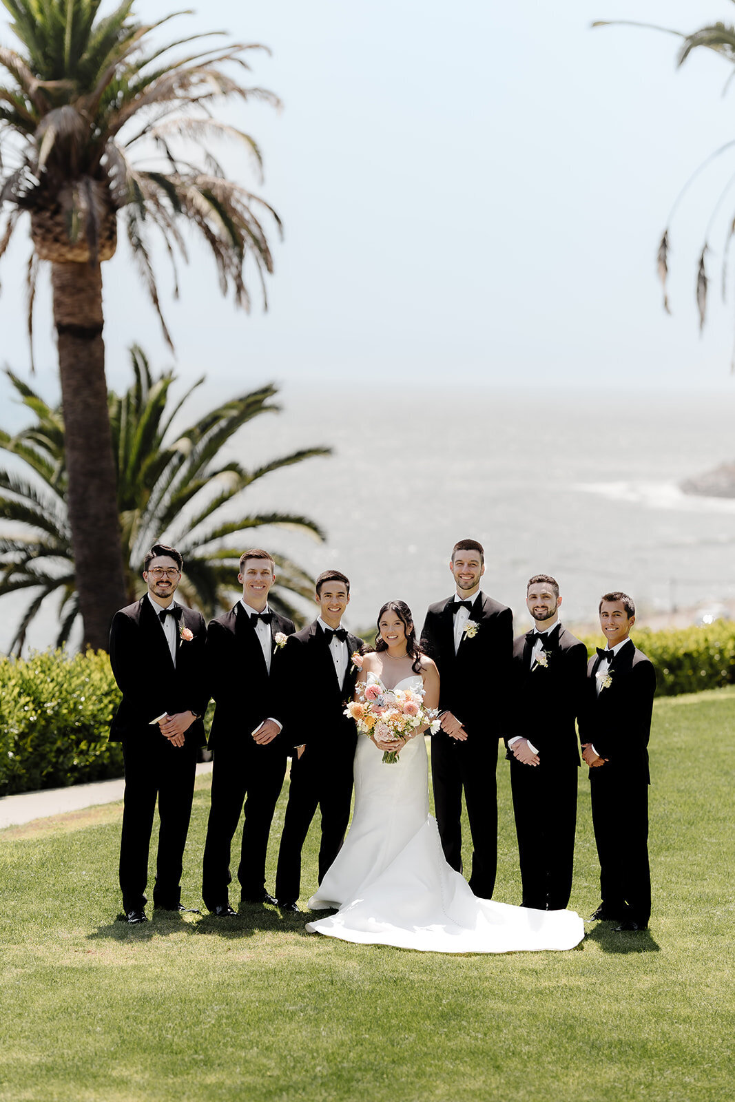 bel air bay club wedding  58