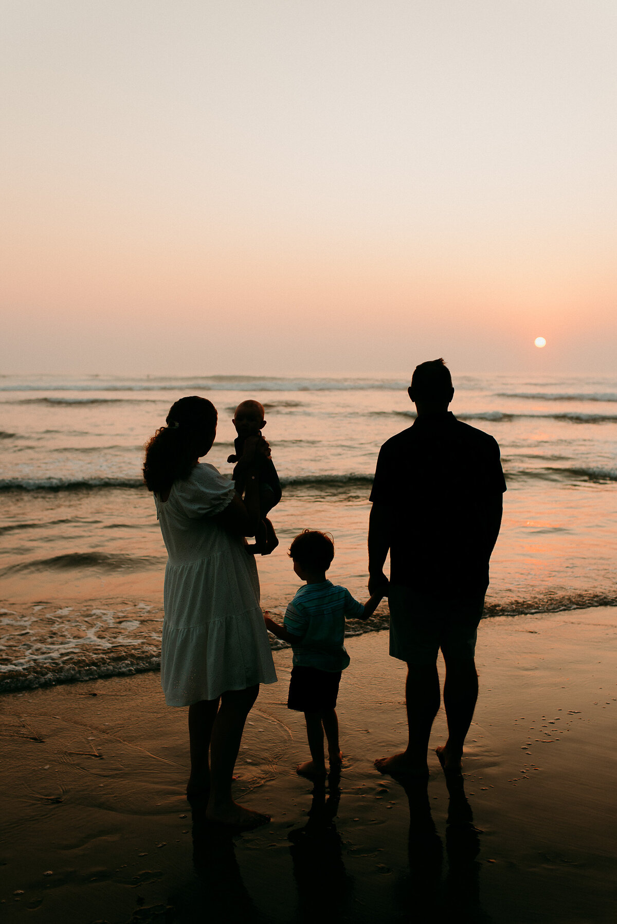 Carlsbad Family Photographer-sunset silhouette 106