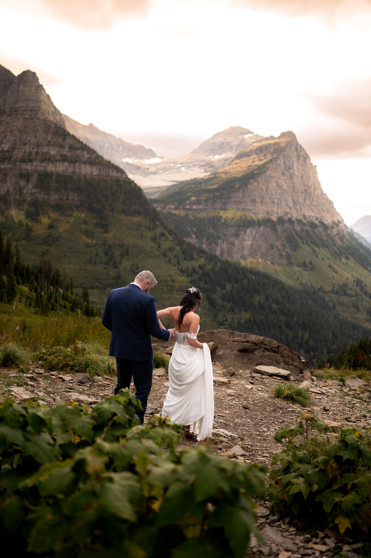 Glacier National Park Montana Elopement and Wedding Photographer