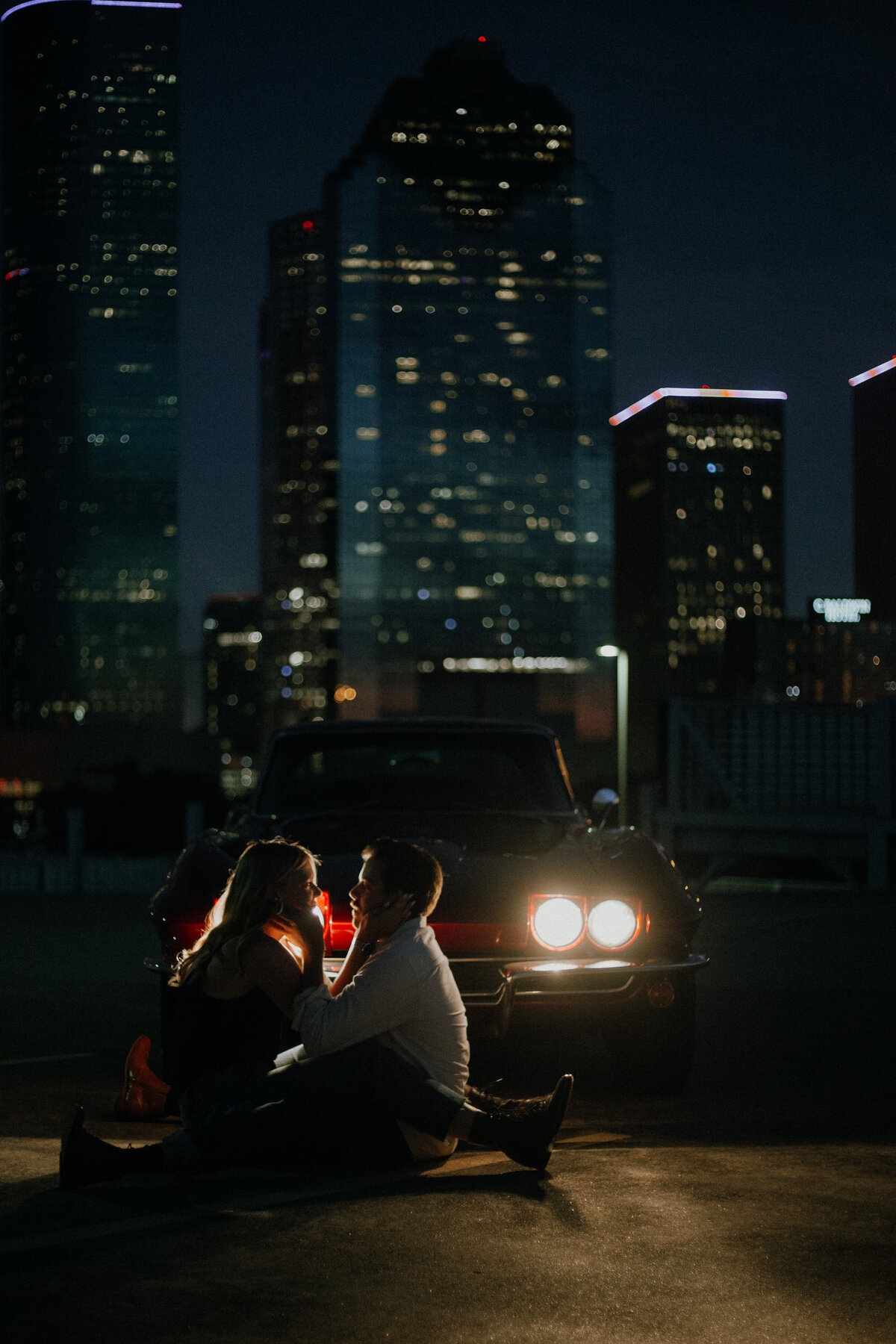 Romantic Engagement Shoot - Buffalo Bayou Park, Houston Texas-158