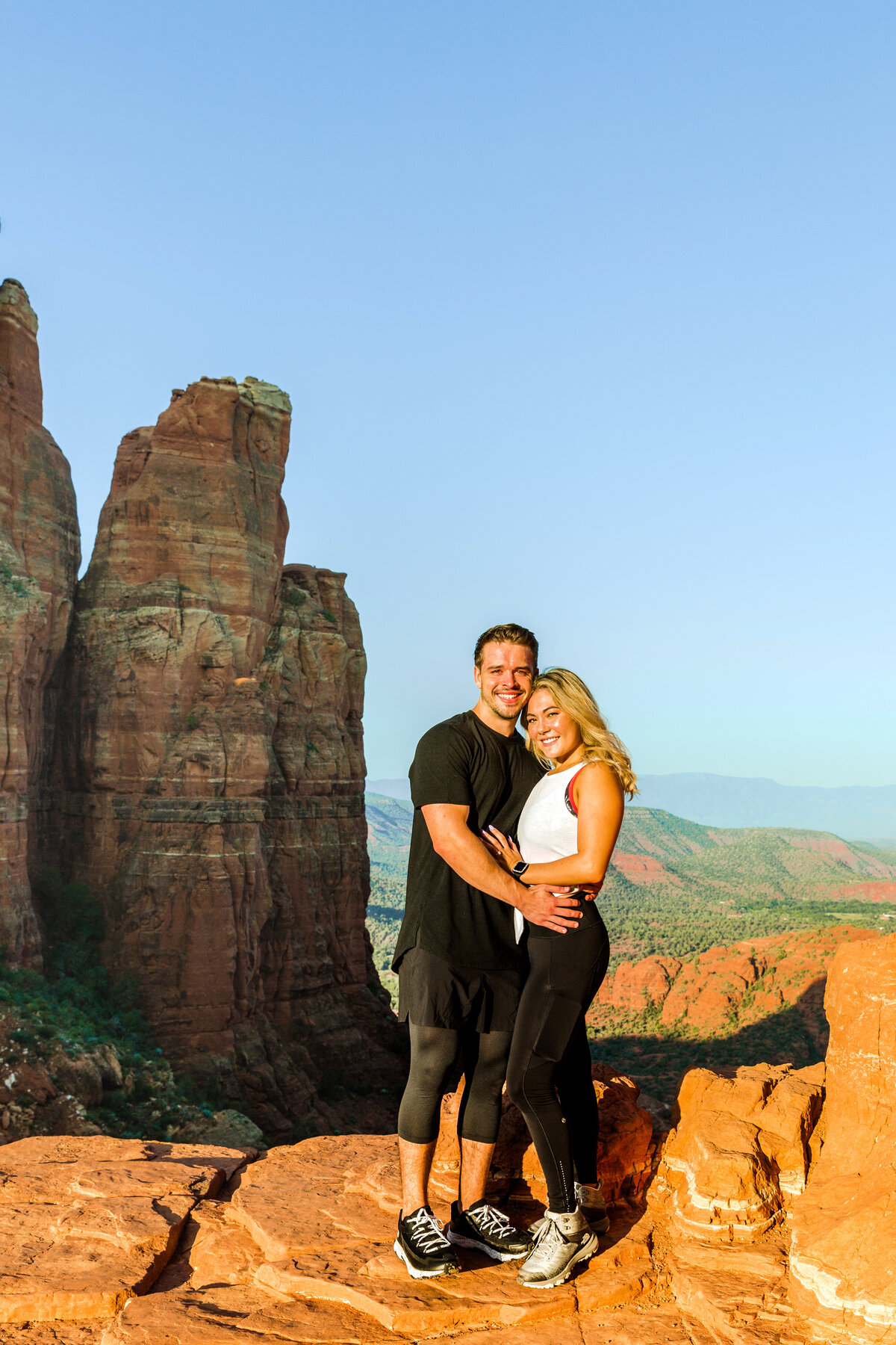 Proposal Photography - Sedona, Arizona - Cathedral Rock - Bayley Jordan Photography