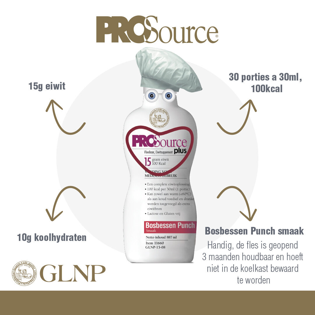 prosource afbeelding Bosbessen punch plus fles