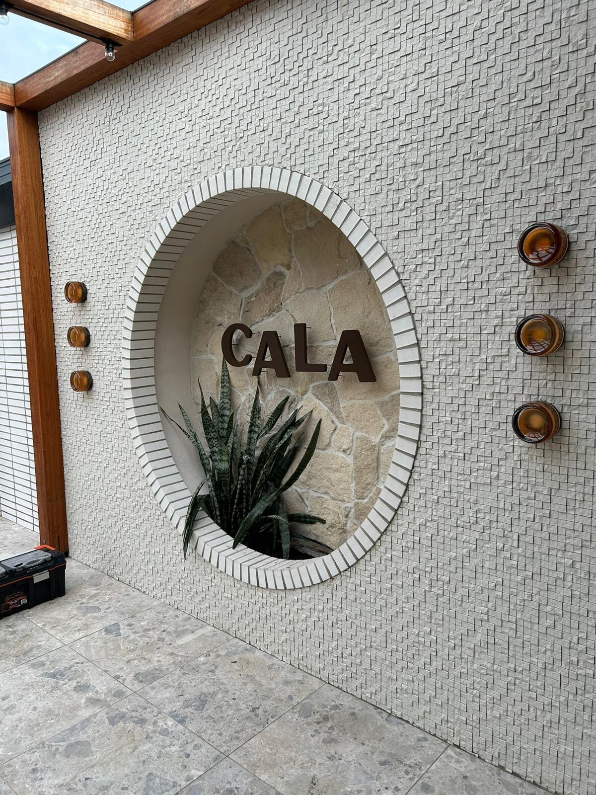 Cala metal sign 2