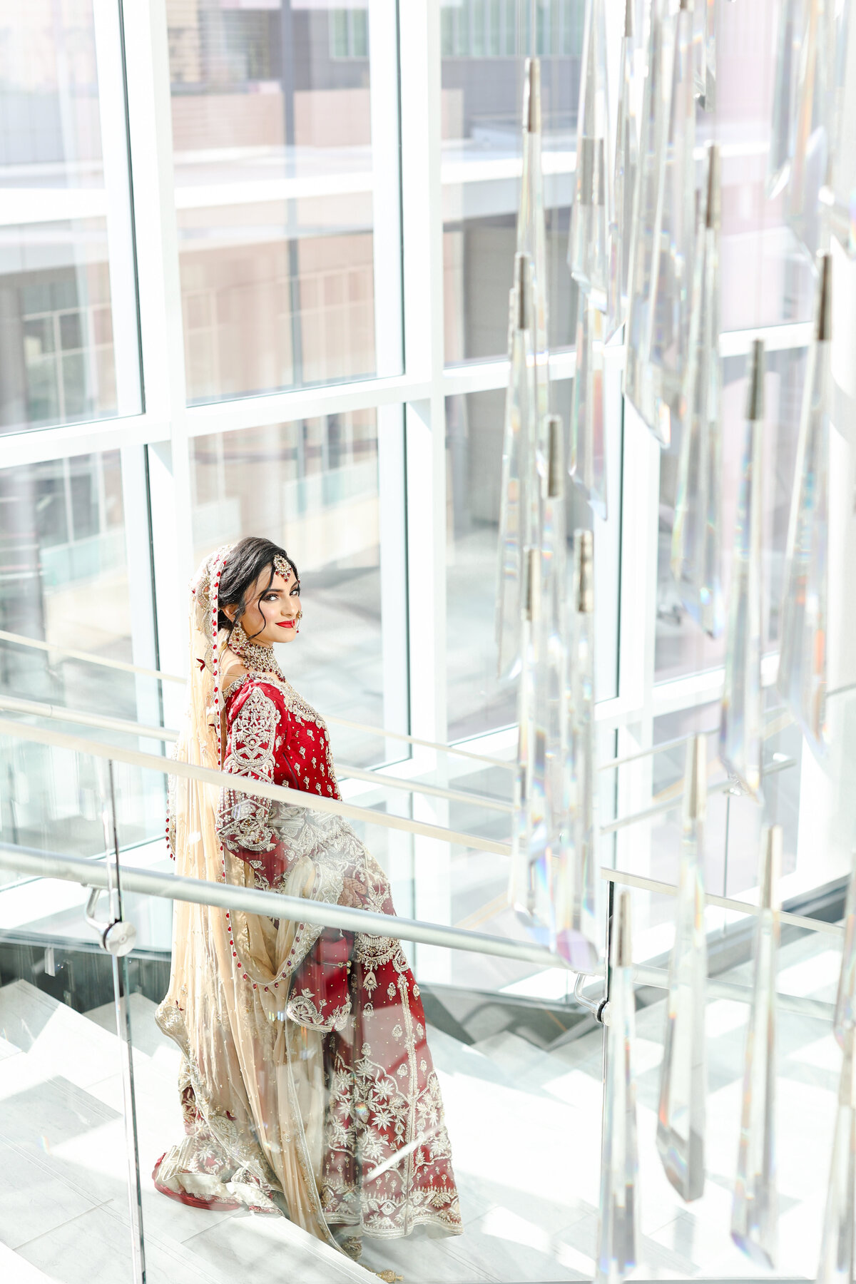Indian Pakistani Bride at Loews Hotel Kansas City