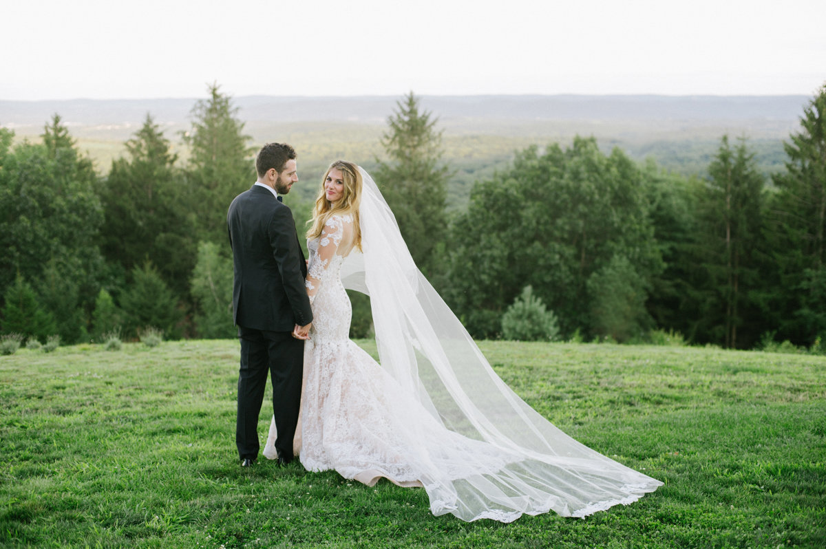 Mountain top wedding in upstate NY