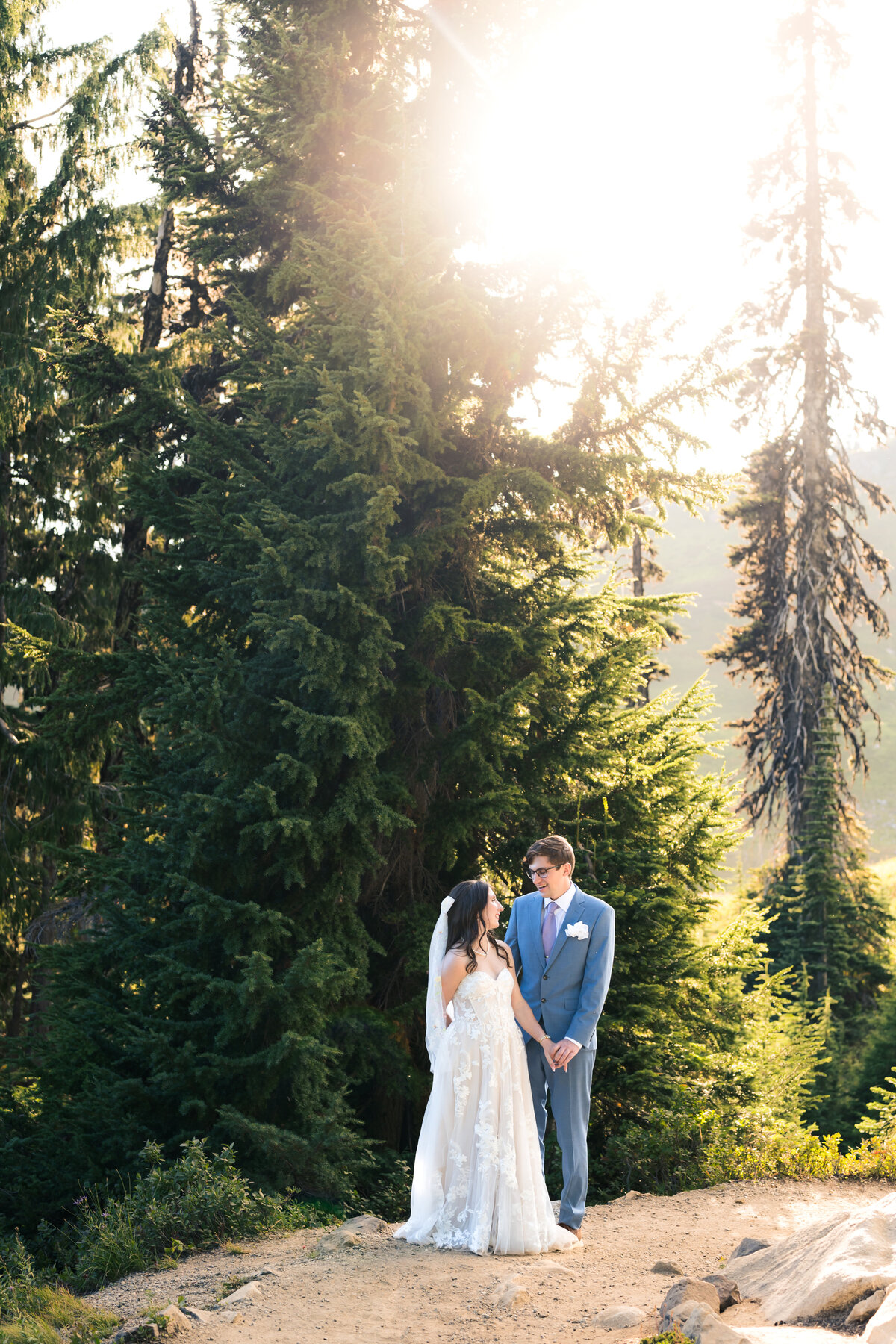 Mt Rainier National Park Elopement Photographer