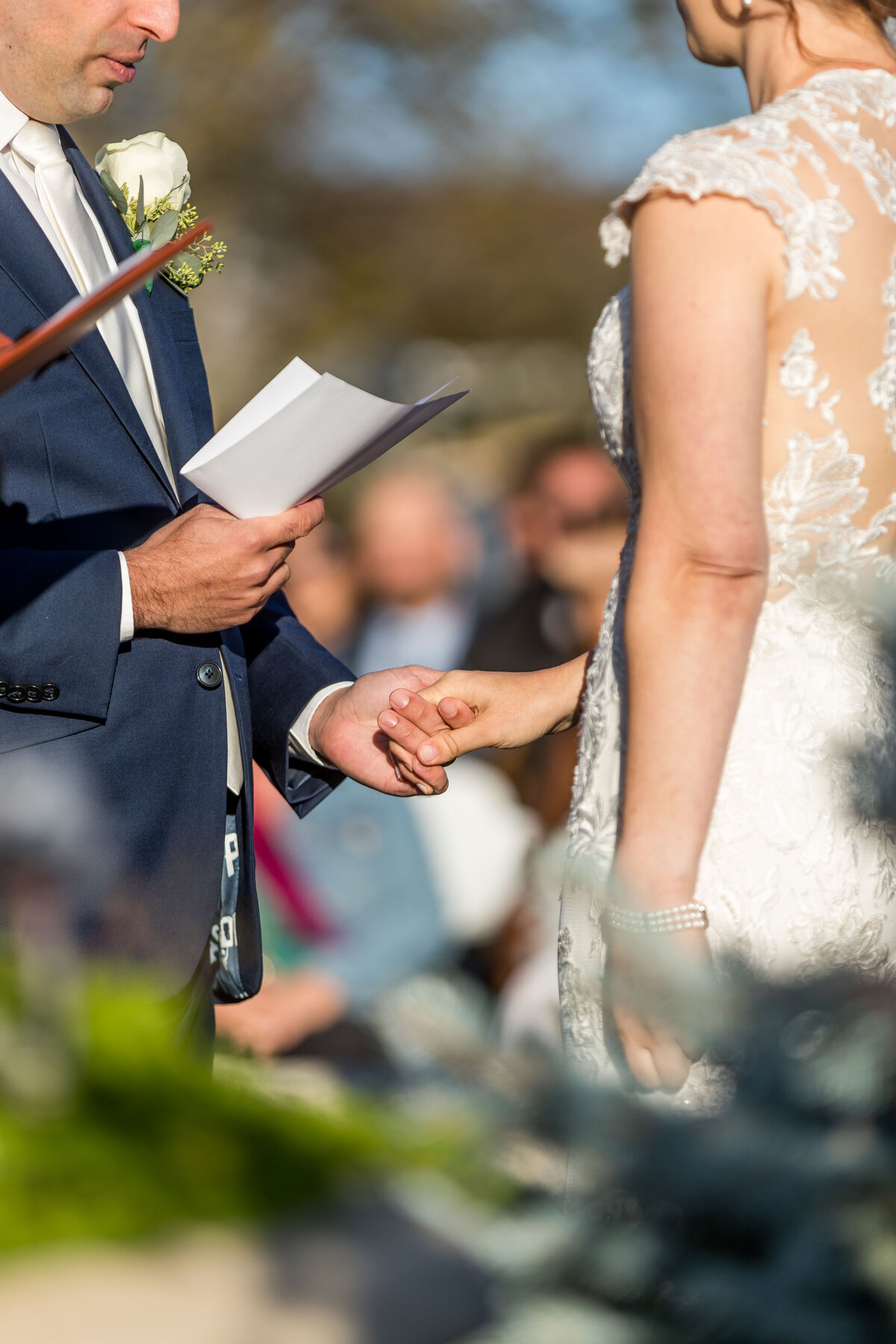 boston area wedding photographer outdoor ceremony