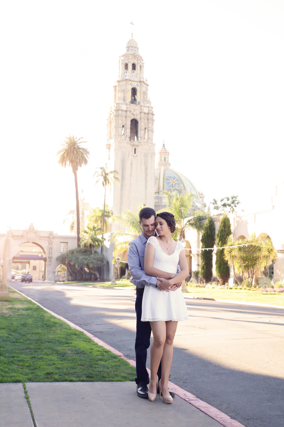 wedding engagement Balcoa Park - San Diego