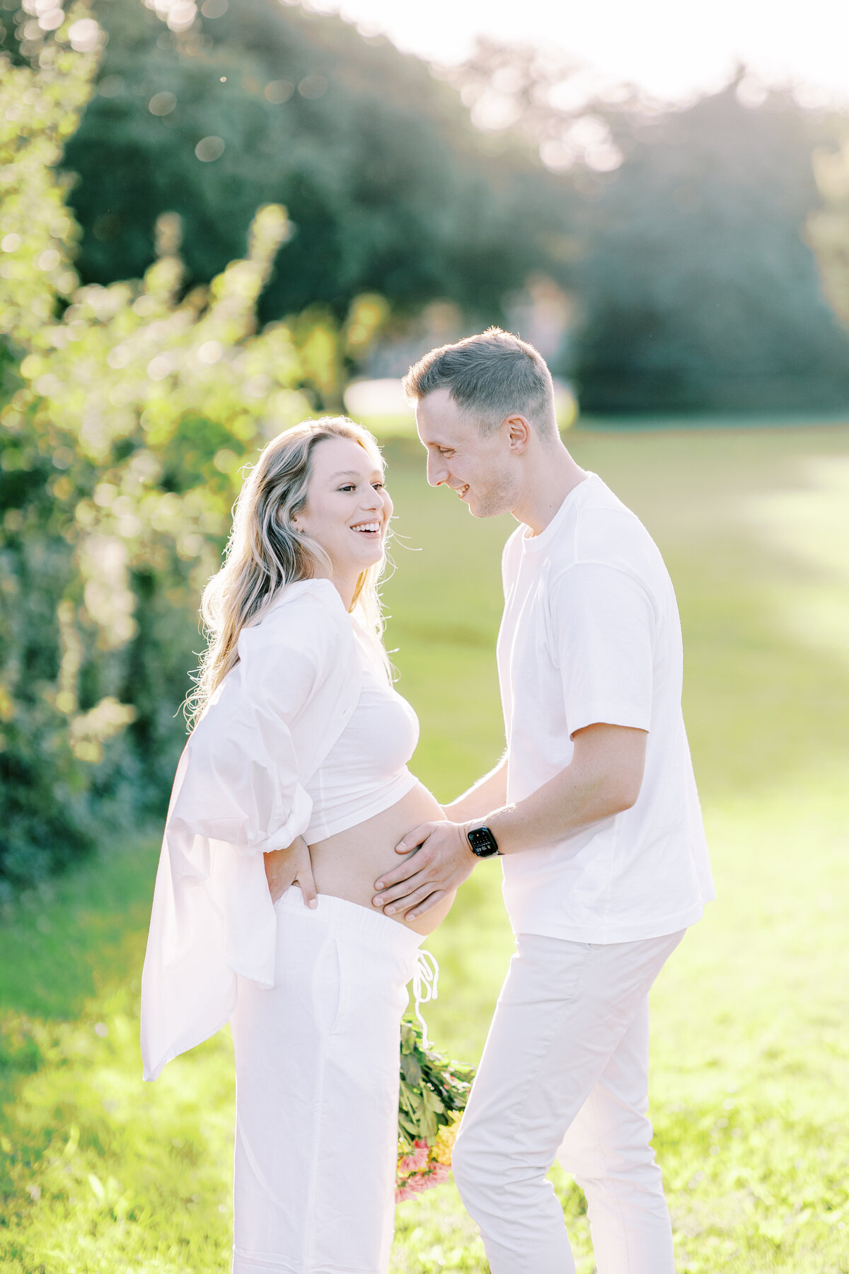 Lotje & Stef - Laura de Roeck Photography-92 Zwangerschapsshoot Pregnancy Shoot
