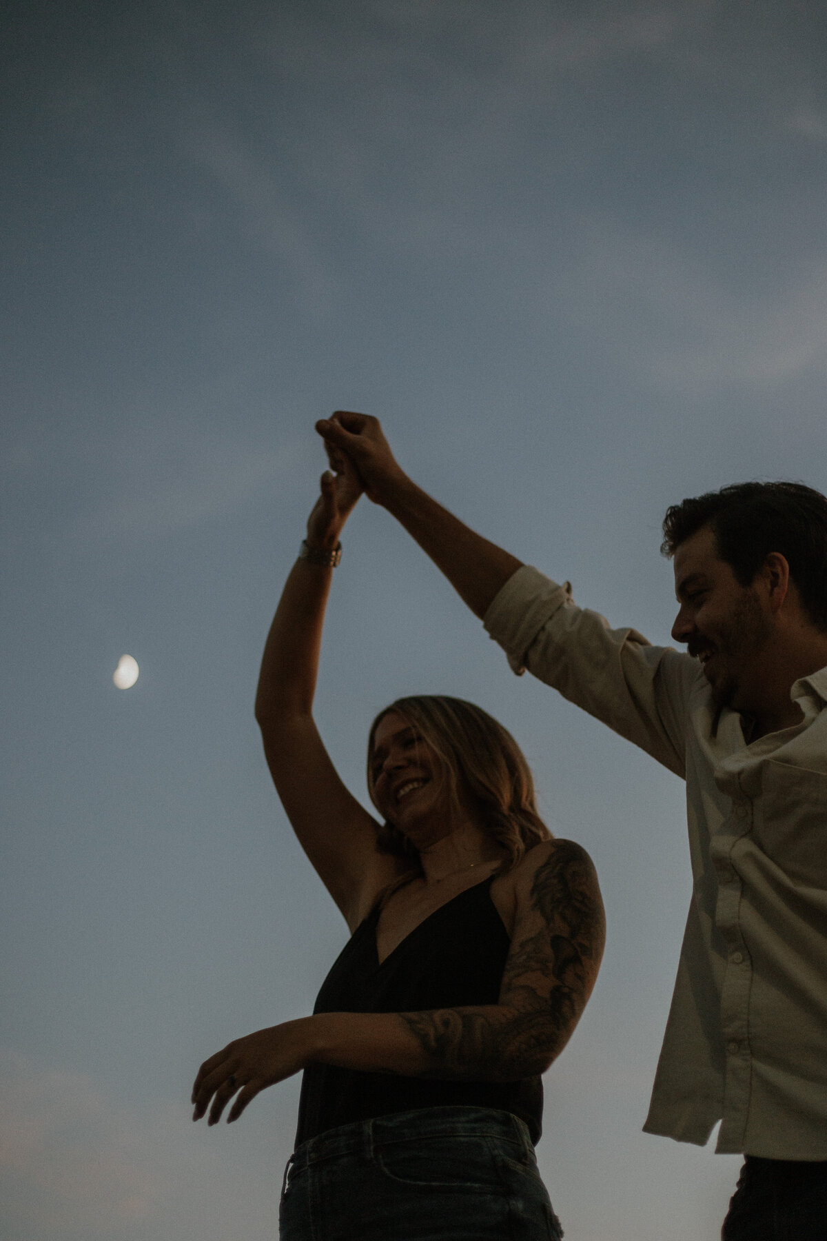 Romantic Engagement Shoot - Buffalo Bayou Park, Houston Texas-144