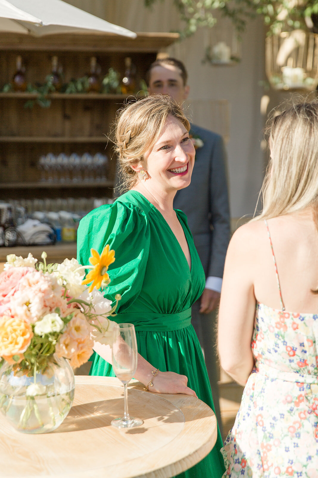 Bernardus Carmel Wedding cocktail hour