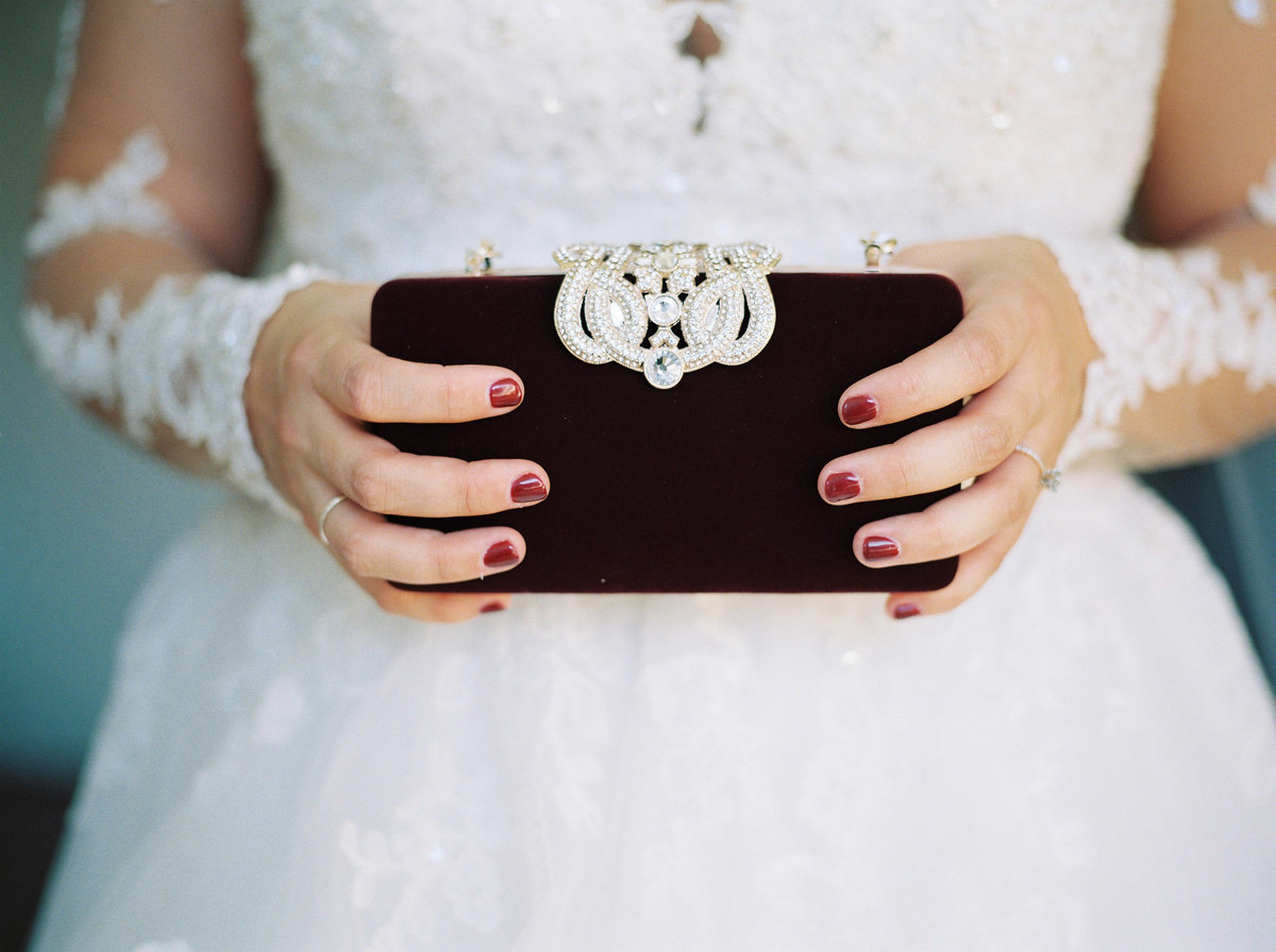 burgundy maroon wedding details