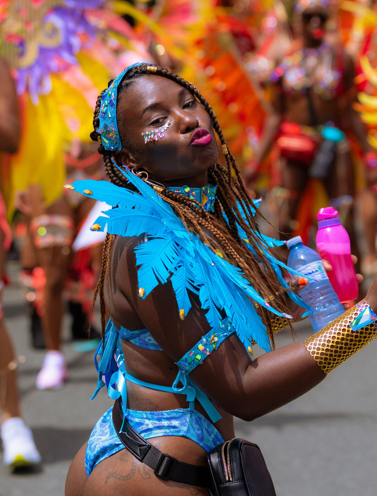 Photos of Masqueraders from Toronto Carnival 2023 - Sunlime Mas Band - Medium Band of The Year 2023-193