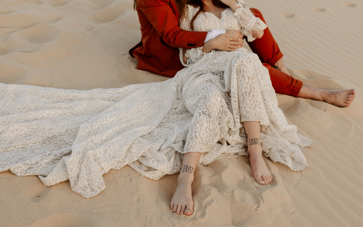 Boho Colorado Elopement Great Sad Dunes National Park