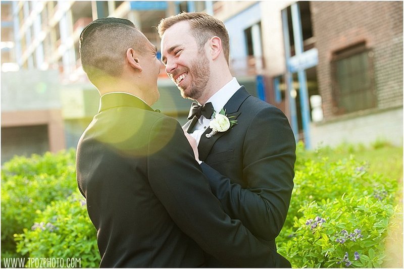 Baltimore Gay wedding couple